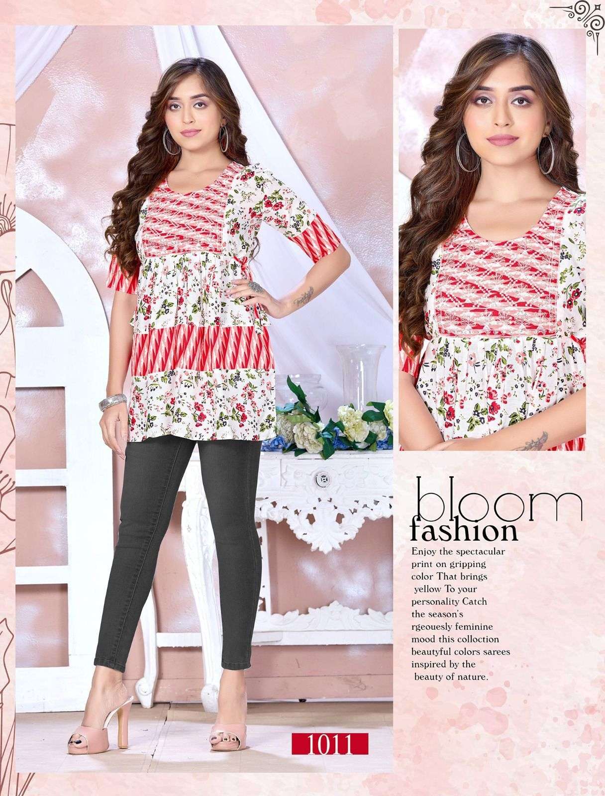 Jlf kiddy-3 Rayon Kurti Wholesale catalog