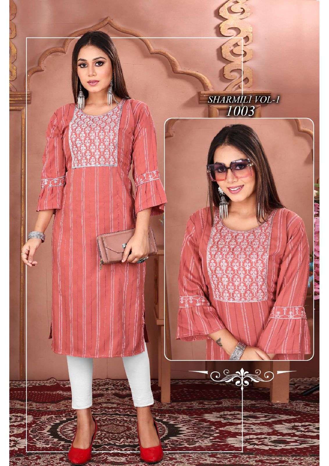 JLF SHARMILI VOL.1 Kurti Wholesale catalog