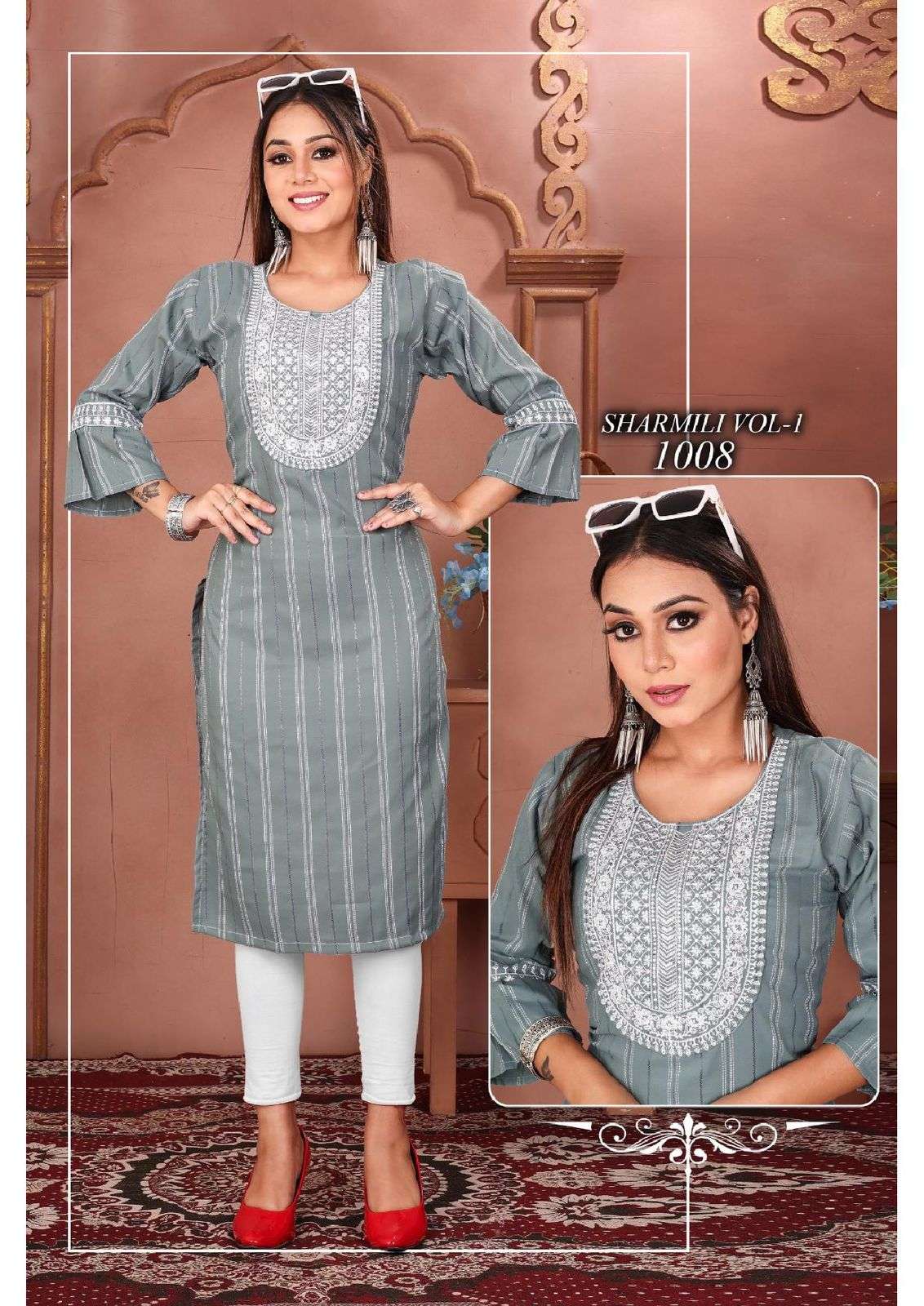 JLF SHARMILI VOL.1 Kurti Wholesale catalog