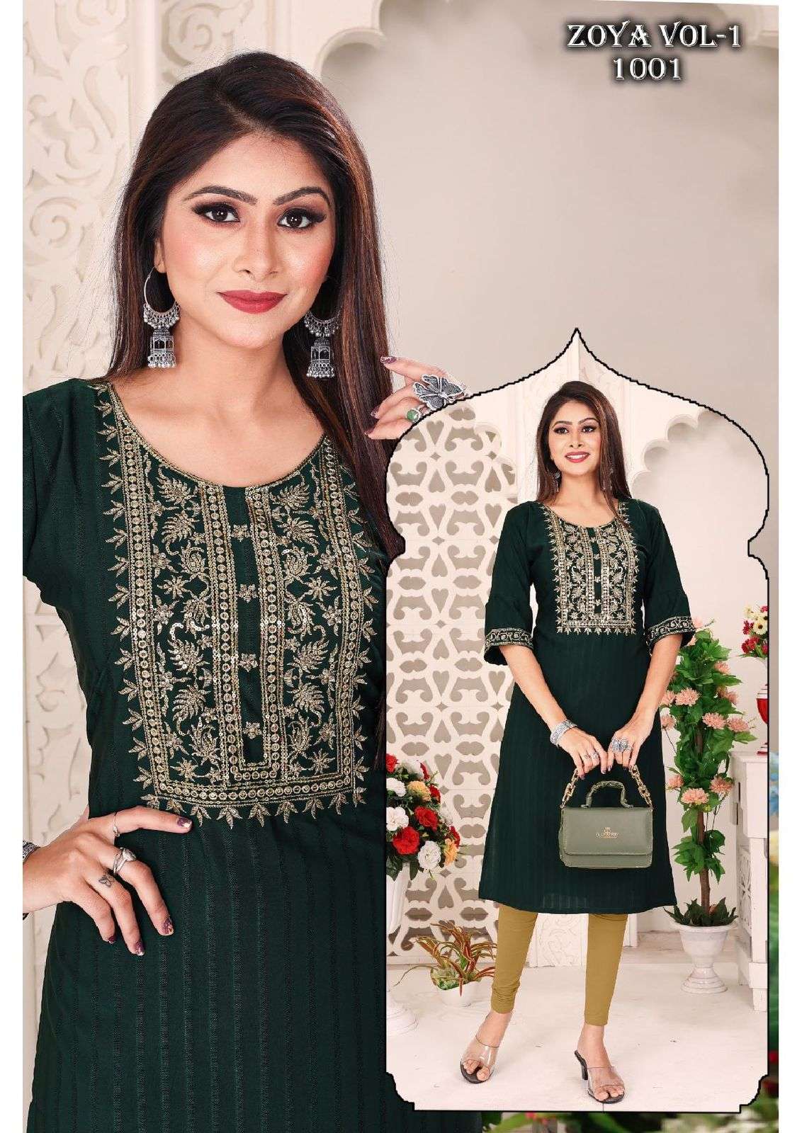  JLF ZOYA VOL.1 Kurti Wholesale catalog