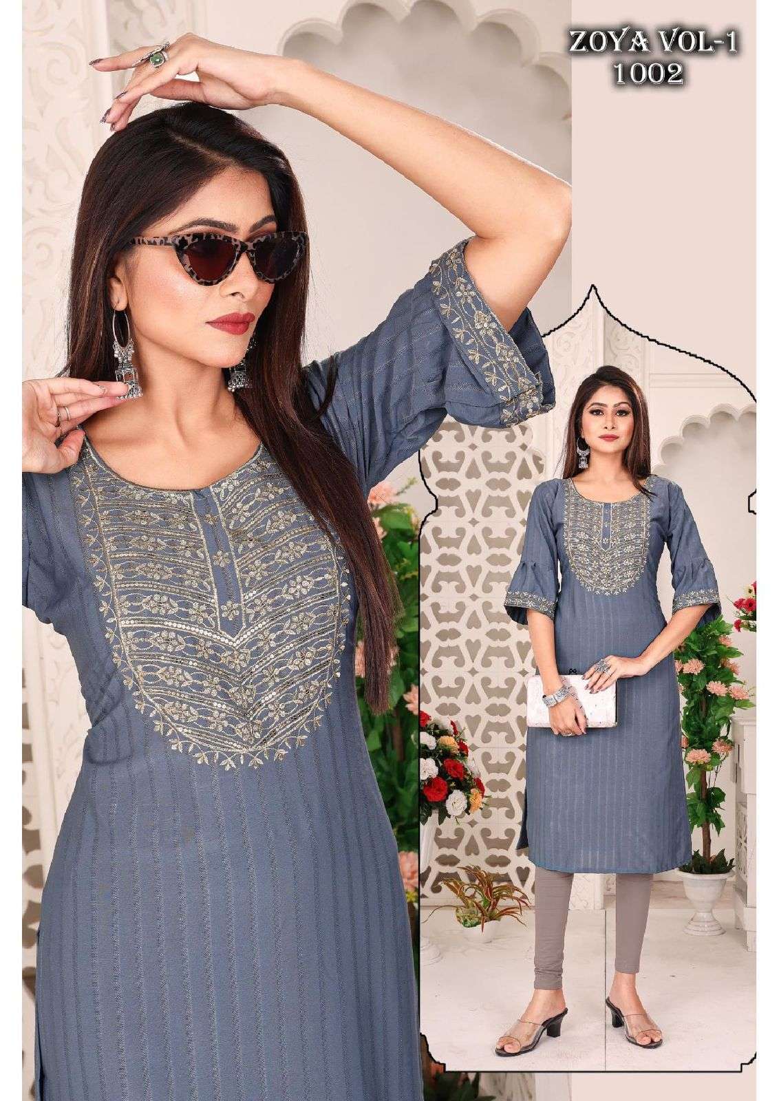  JLF ZOYA VOL.1 Kurti Wholesale catalog