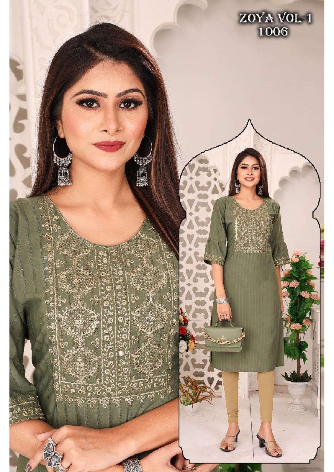  JLF ZOYA VOL.1 Kurti Wholesale catalog