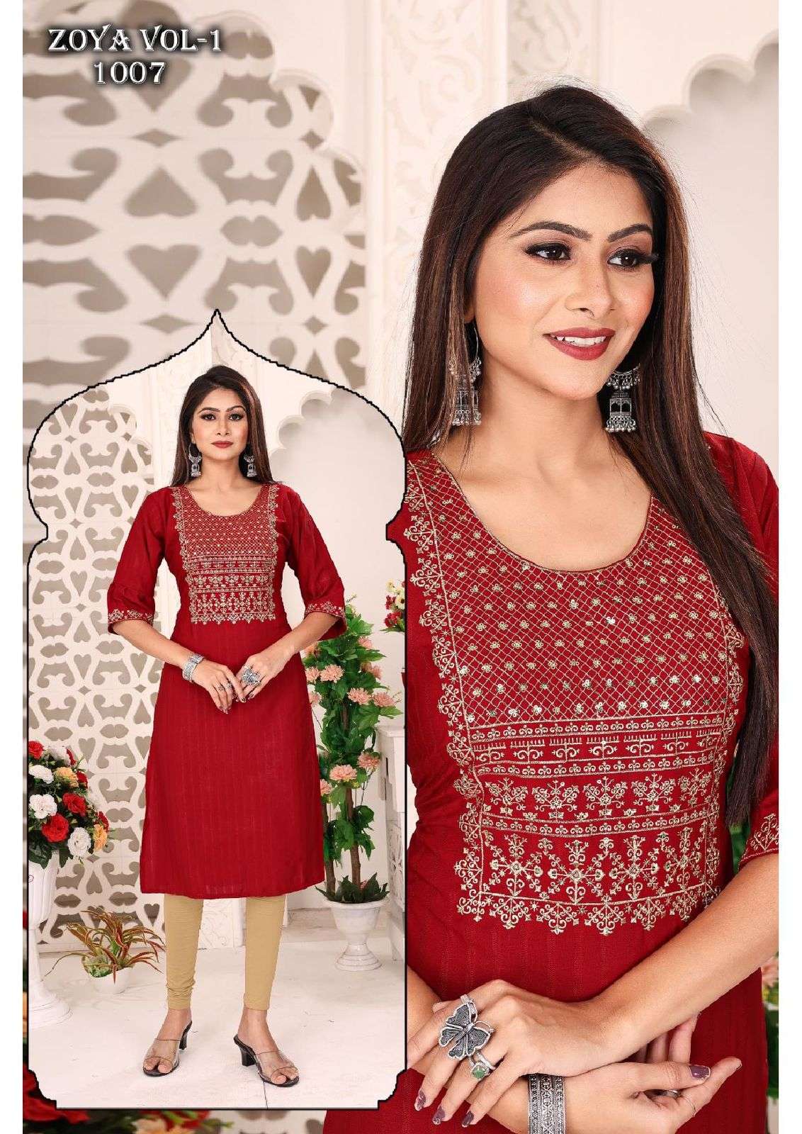  JLF ZOYA VOL.1 Kurti Wholesale catalog