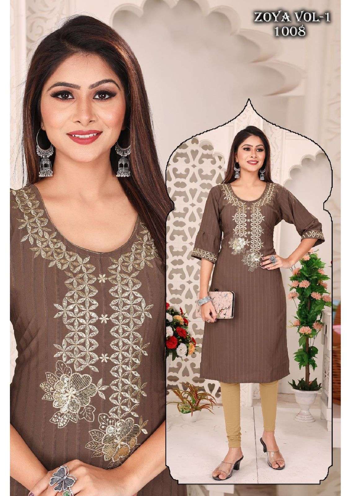  JLF ZOYA VOL.1 Kurti Wholesale catalog
