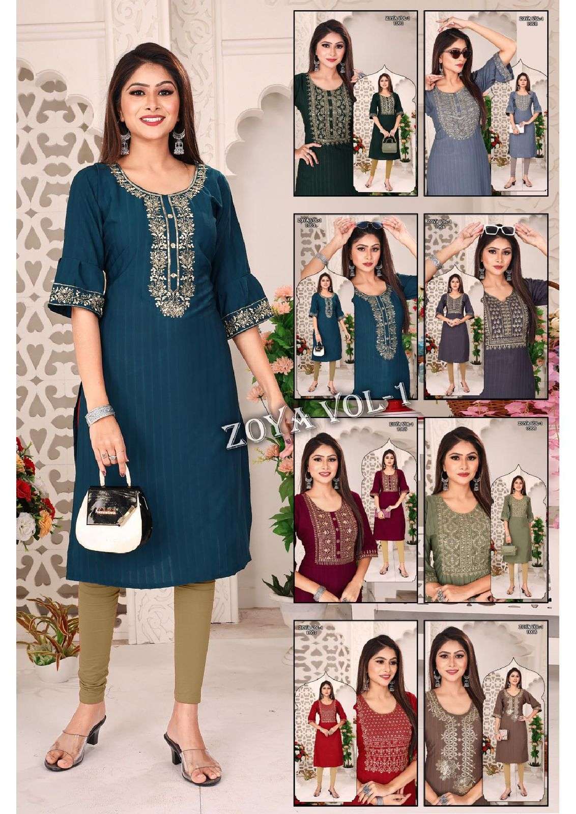  JLF ZOYA VOL.1 Kurti Wholesale catalog