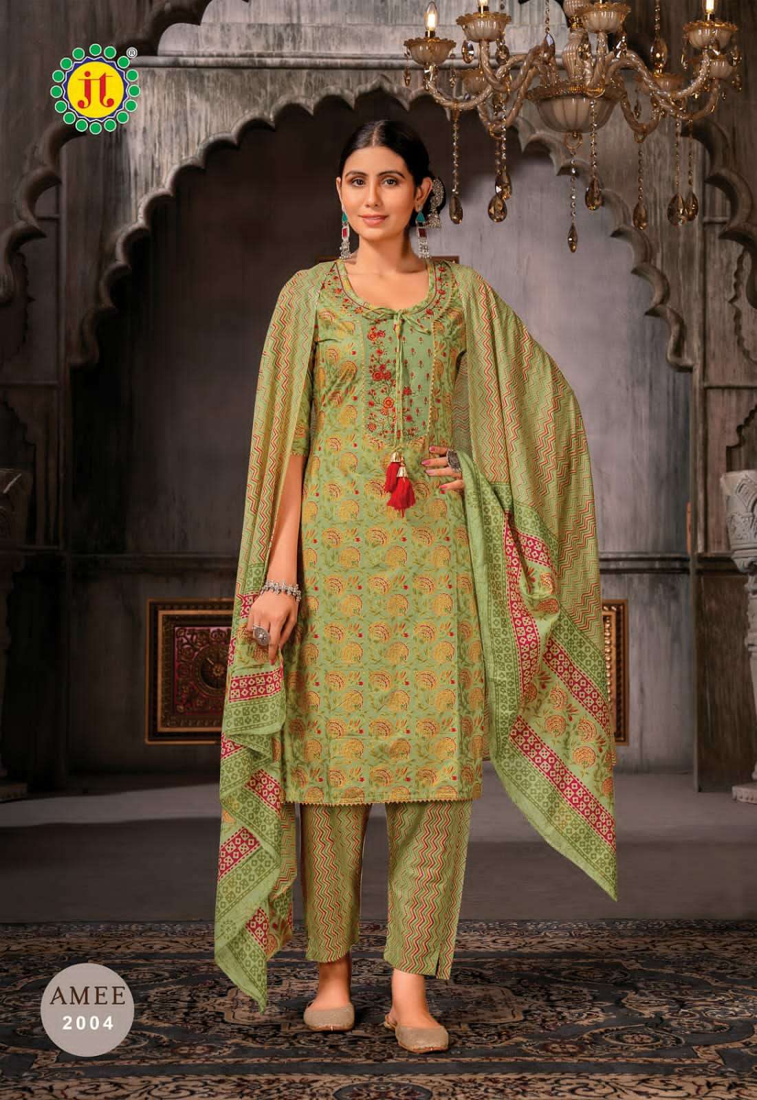 Jt Amee Vol 2 Ready Made Embroidery Lawn Wholesale catalog