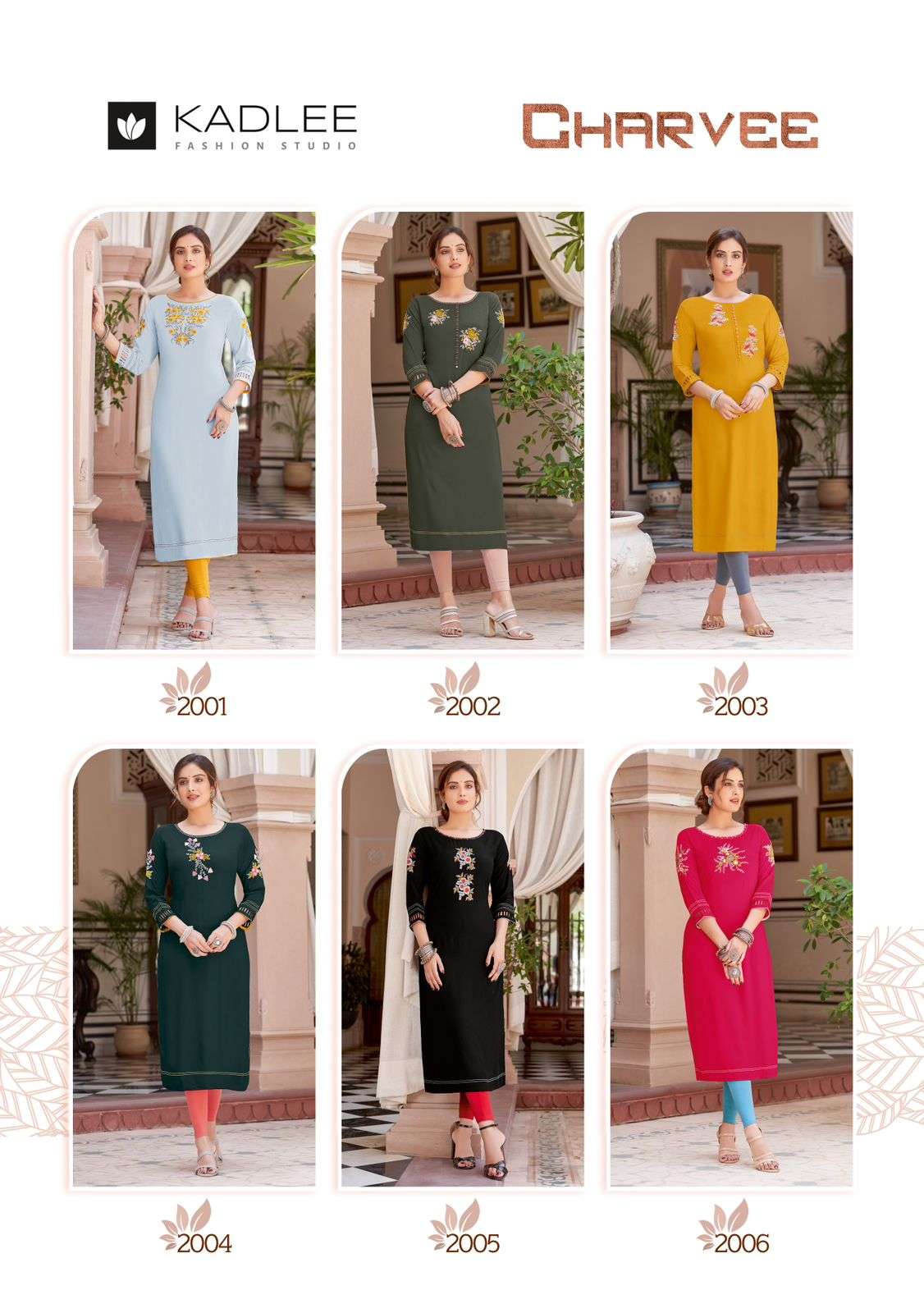 KADLEE CHARVEE Kurti Wholesale catalog