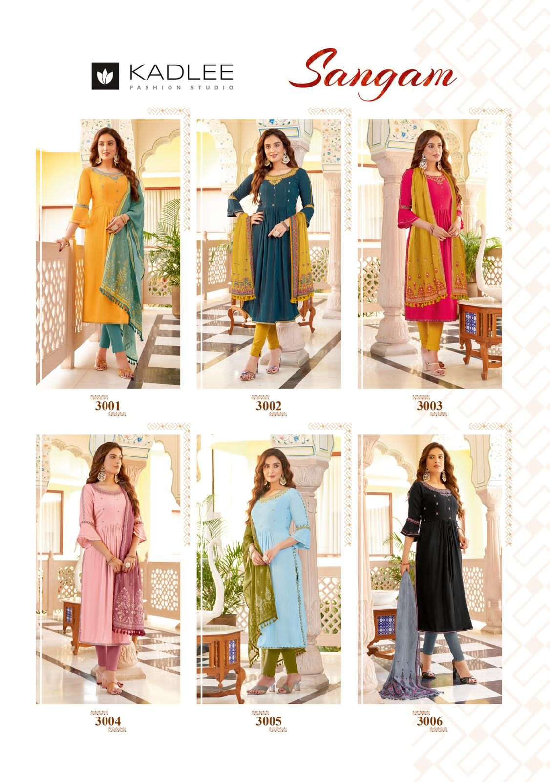 KADLEE SANGAM Kurti Wholesale catalog