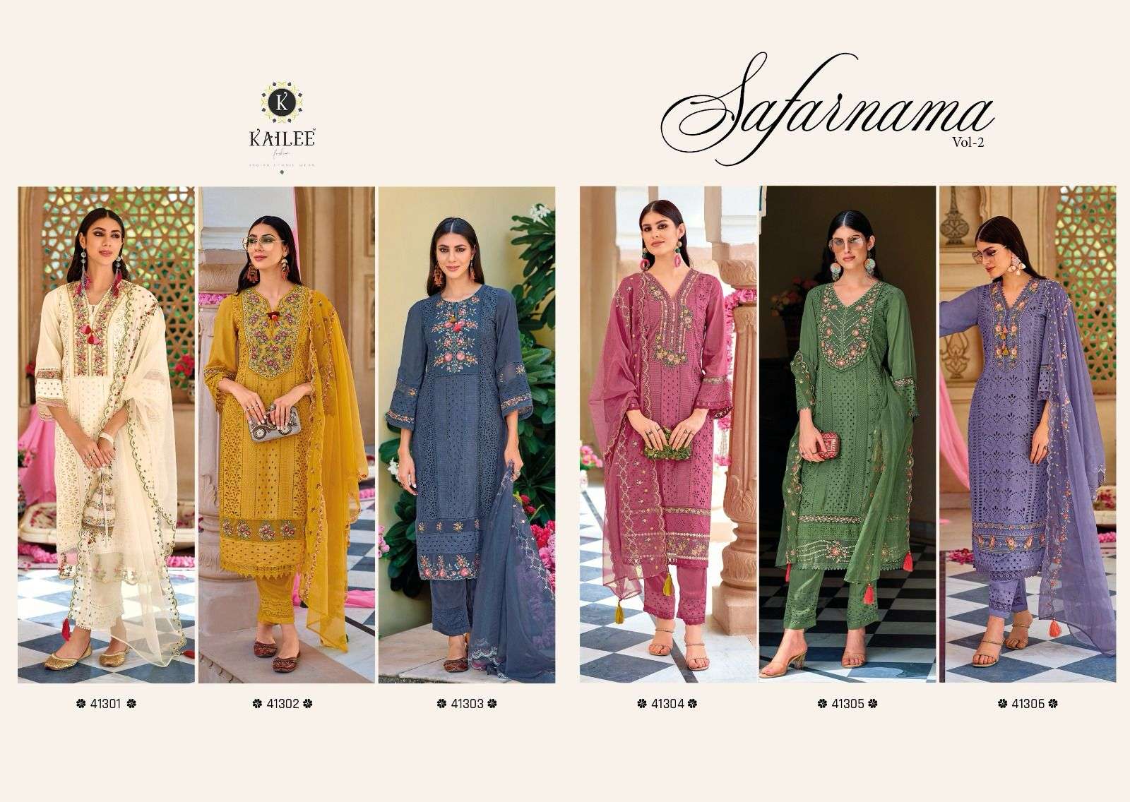 KAILEE FASHION SAFARANAMA VOL-2 Kurti Wholesale catalog