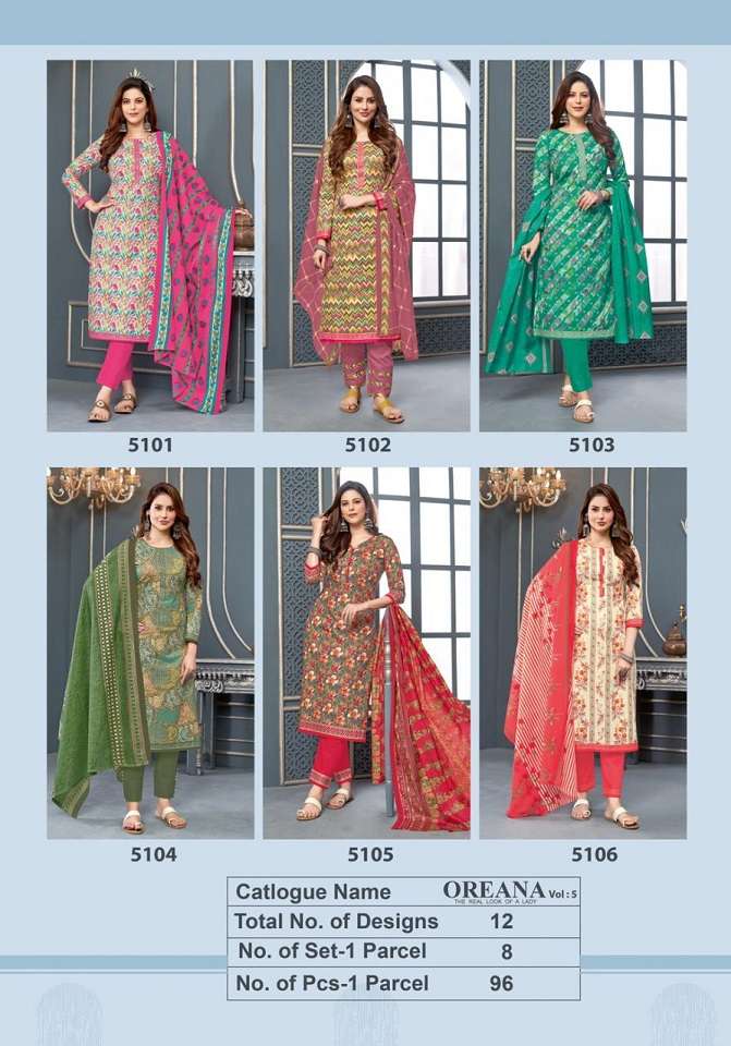Kala Oreana Vol-5 – Kurti Pant With Dupatta -Wholesale Catalog