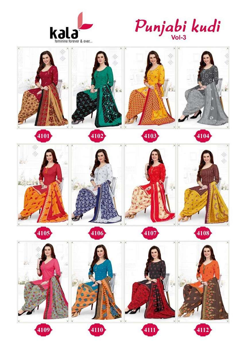 	Kala Punjabi Kudi Vol-3 – Dress Material -Wholesale Catalog