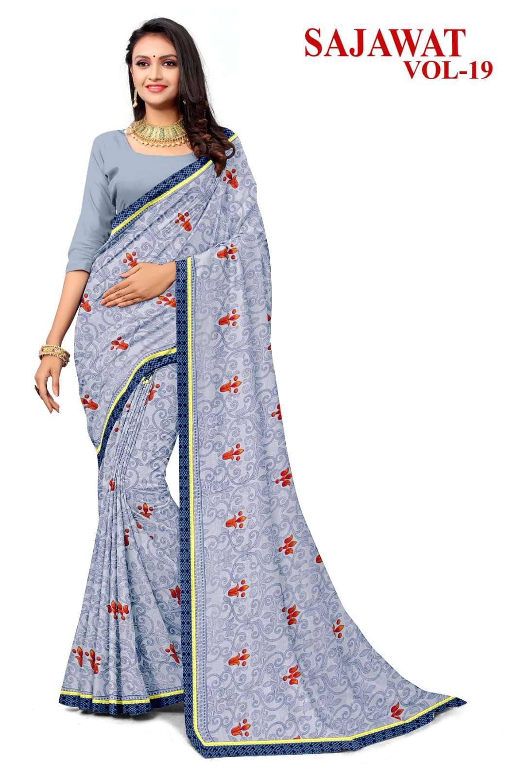 KAMYA SAJAWAT VL-19 SAREES Wholesale catalog