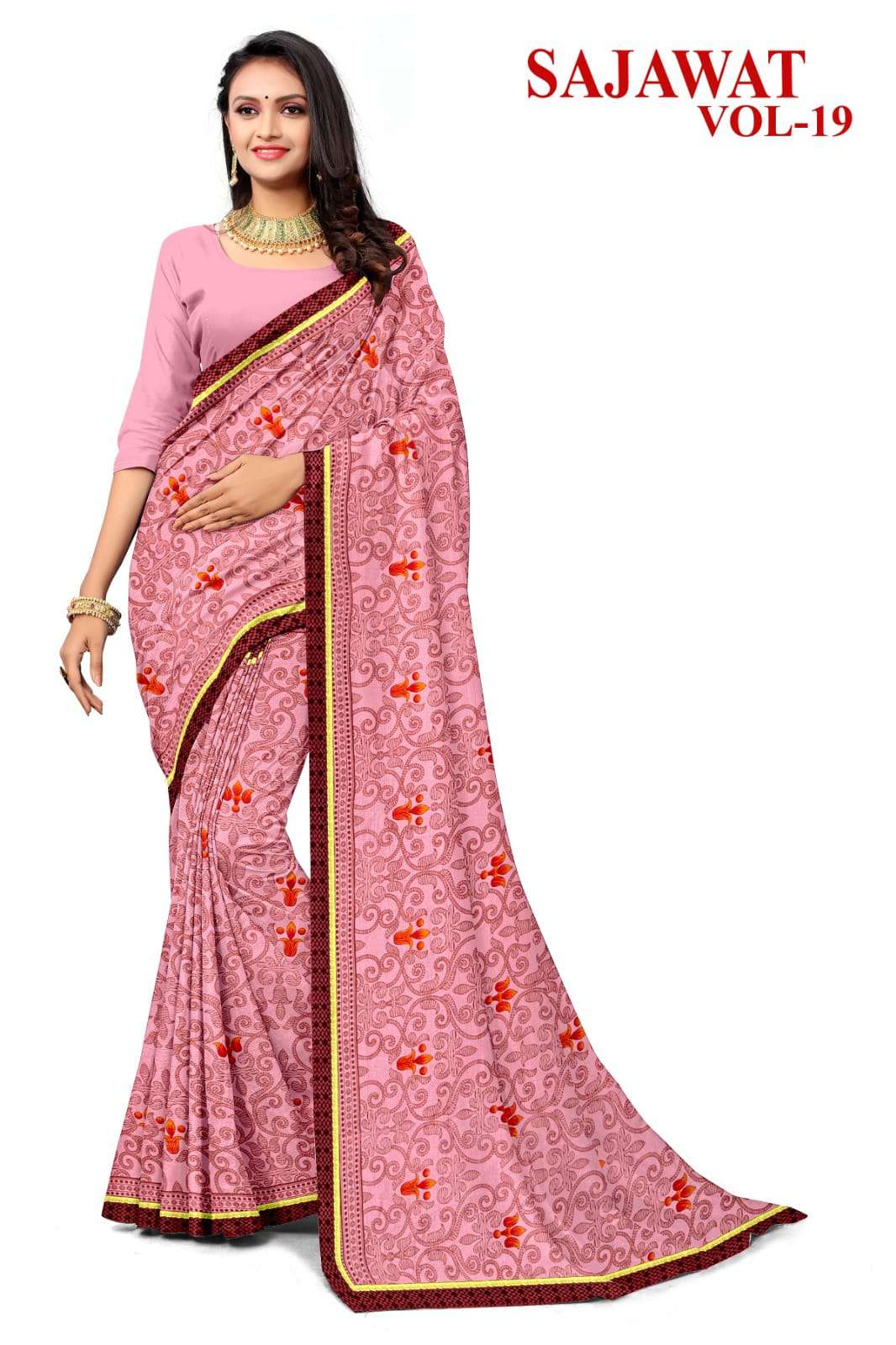 KAMYA SAJAWAT VL-19 SAREES Wholesale catalog
