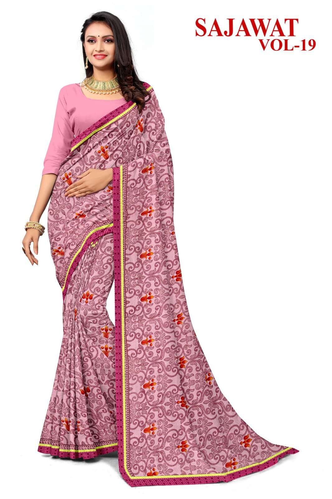KAMYA SAJAWAT VL-19 SAREES Wholesale catalog