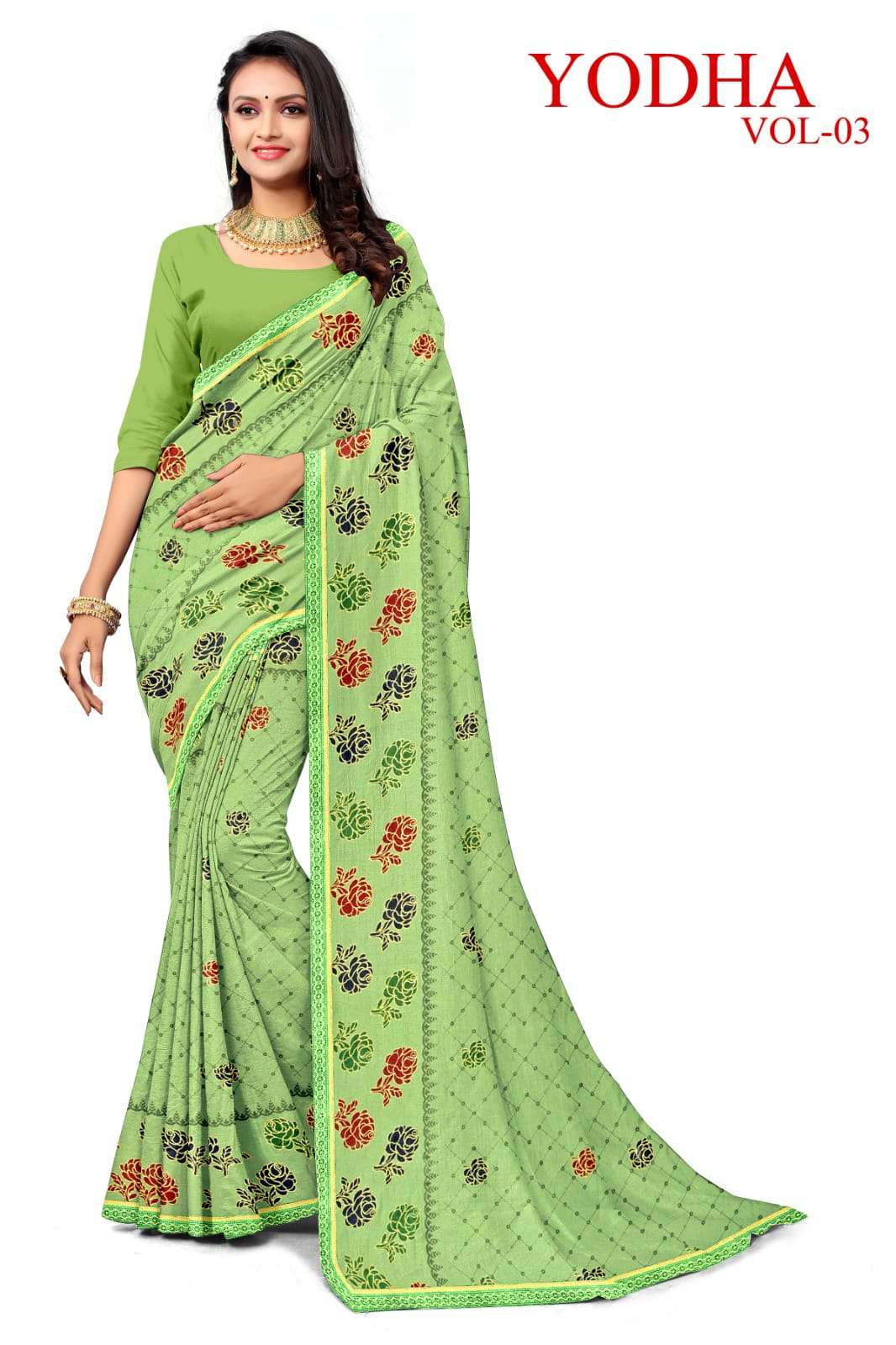 KAMYA YODHA 3 SAREES Wholesale catalog