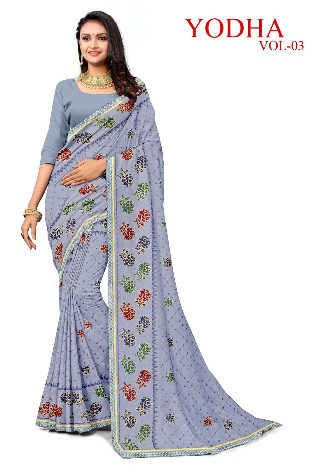KAMYA YODHA 3 SAREES Wholesale catalog