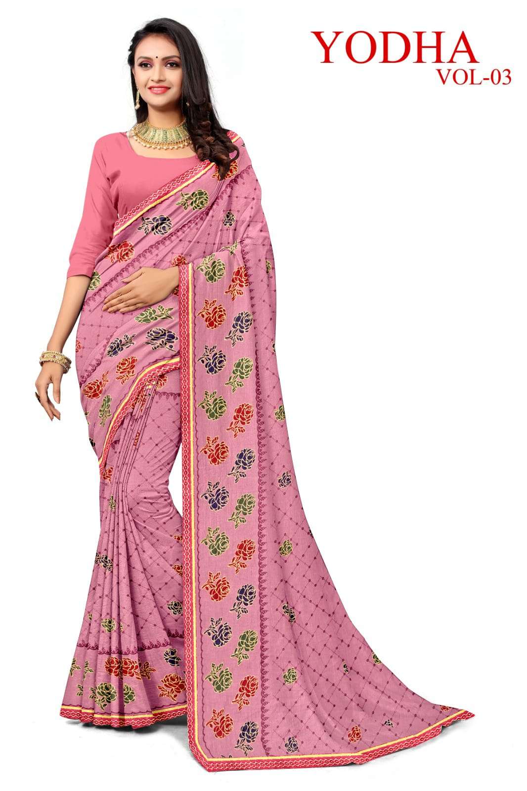 KAMYA YODHA 3 SAREES Wholesale catalog