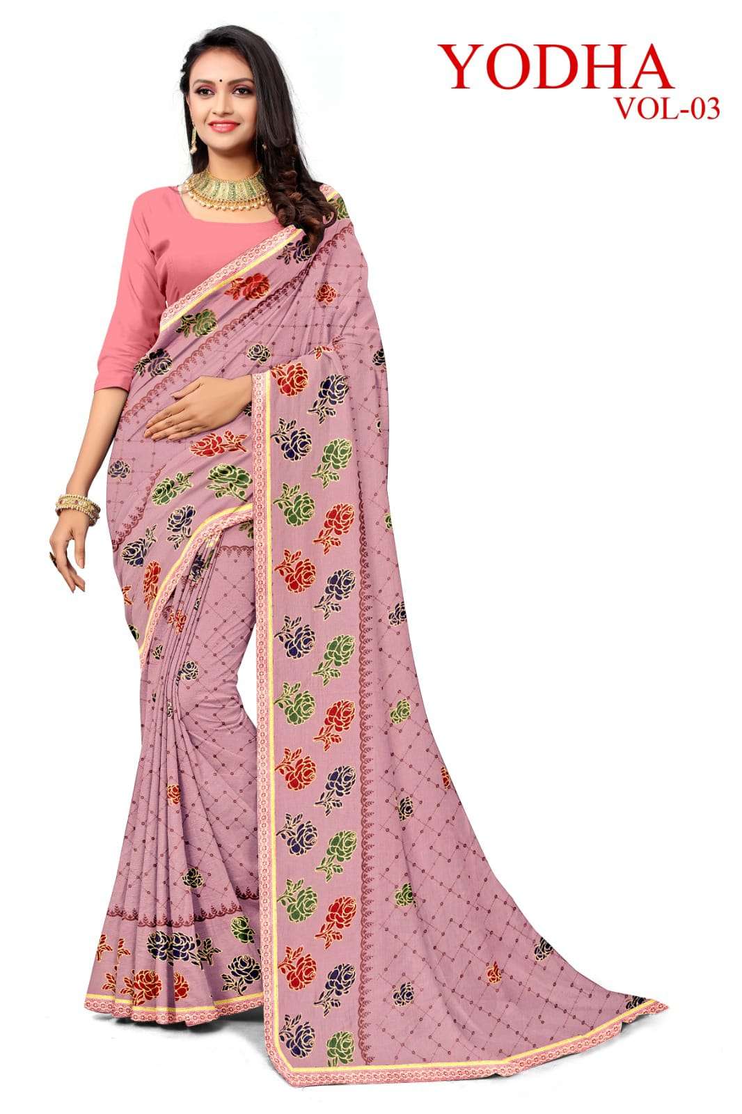 KAMYA YODHA 3 SAREES Wholesale catalog