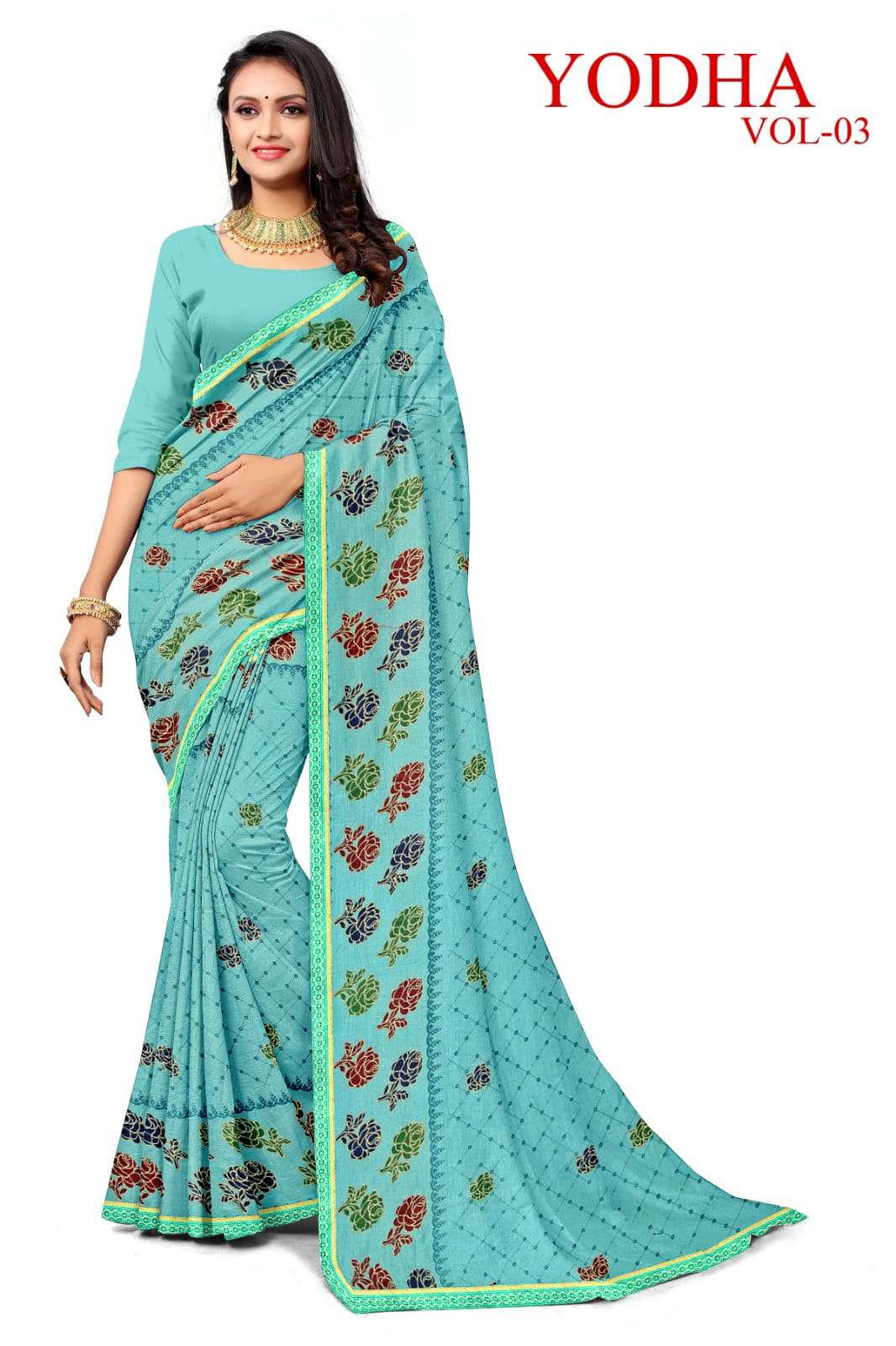 KAMYA YODHA 3 SAREES Wholesale catalog