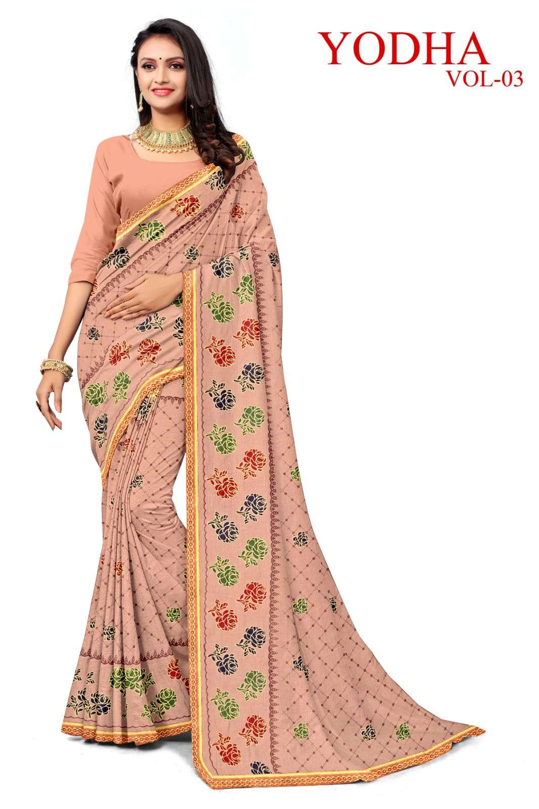 KAMYA YODHA 3 SAREES Wholesale catalog