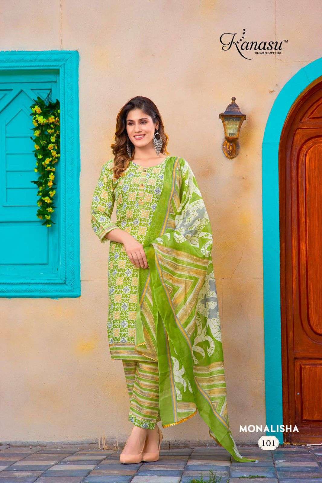 KANASU MONALISHA Kurti Wholesale catalog