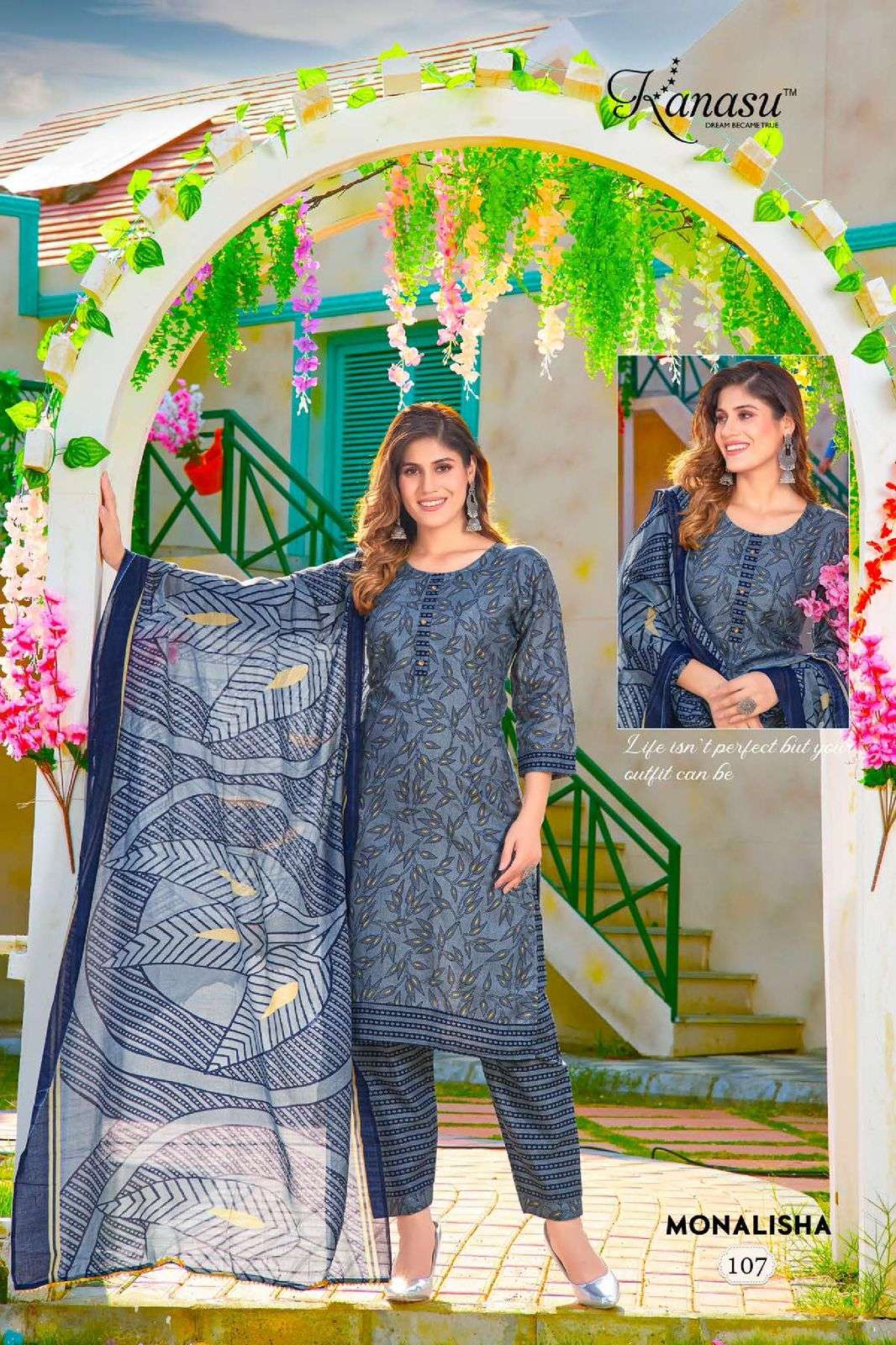KANASU MONALISHA Kurti Wholesale catalog