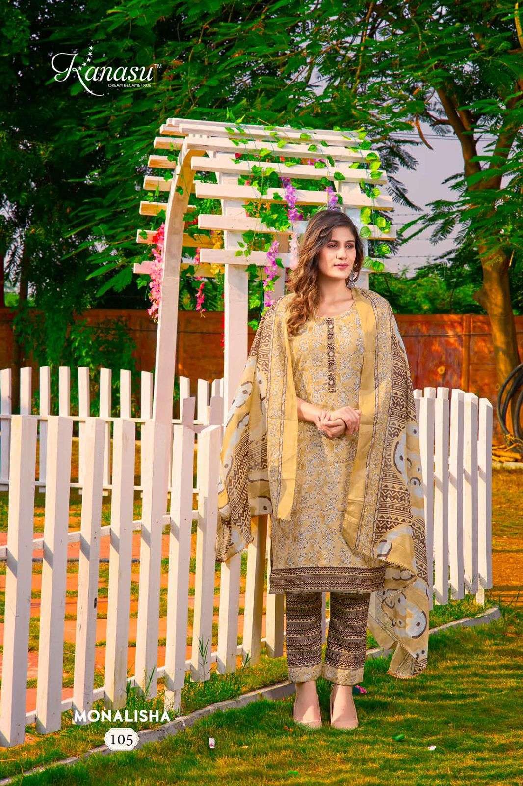 KANASU MONALISHA Kurti Wholesale catalog