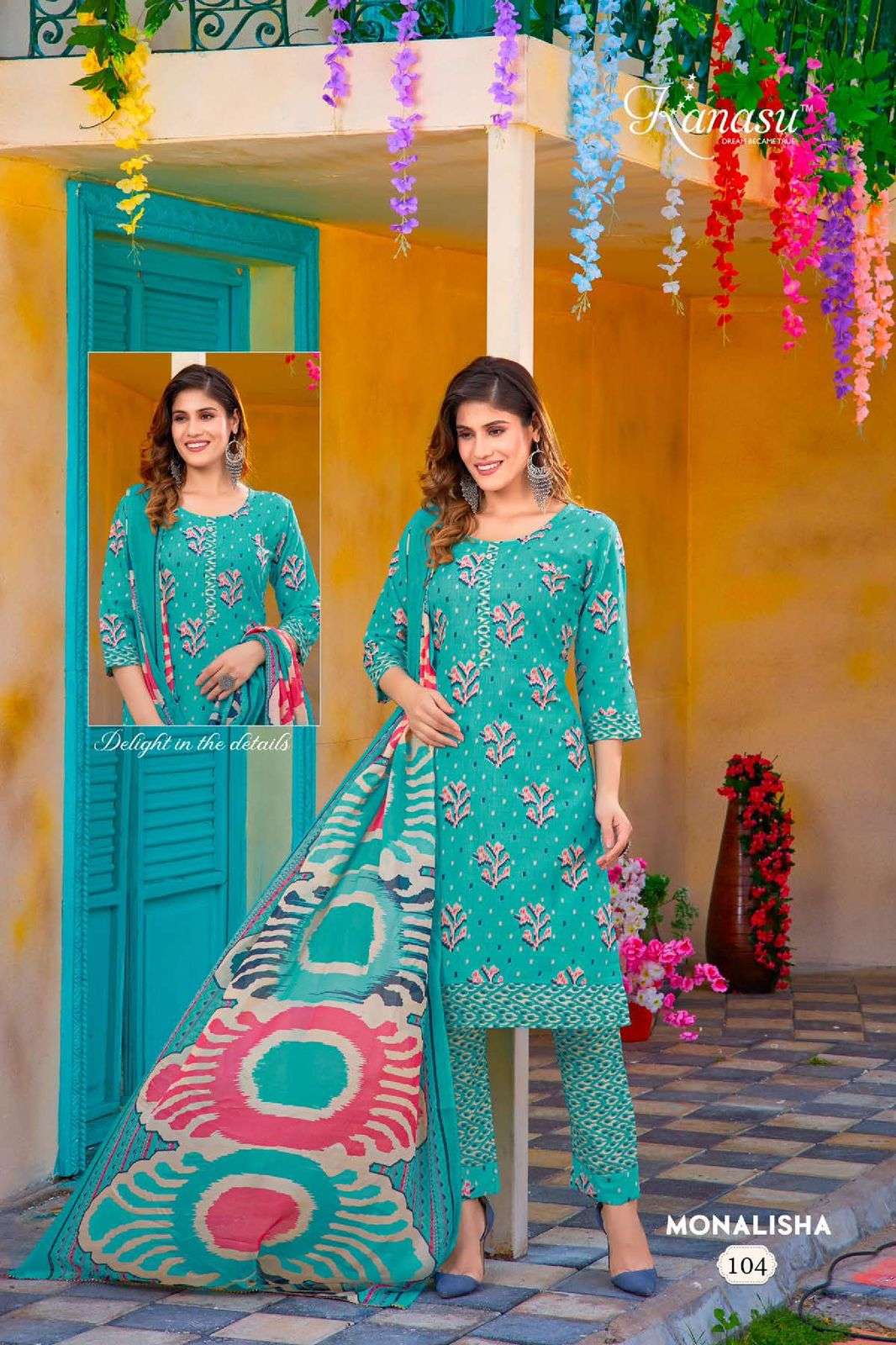 KANASU MONALISHA Kurti Wholesale catalog
