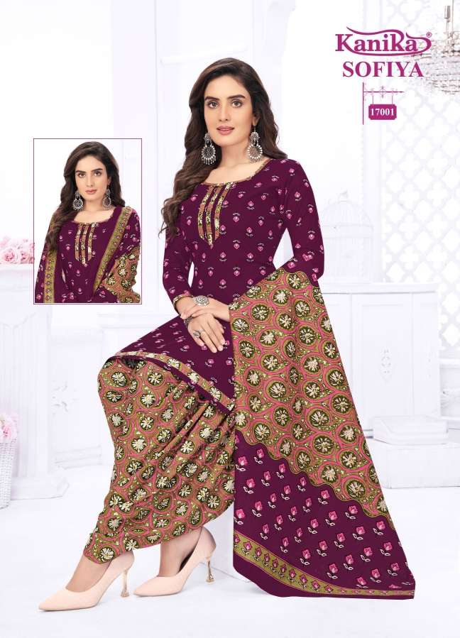 Kanika Sofiya Vol-17 – Readymade With Inner -Wholesale Catalog