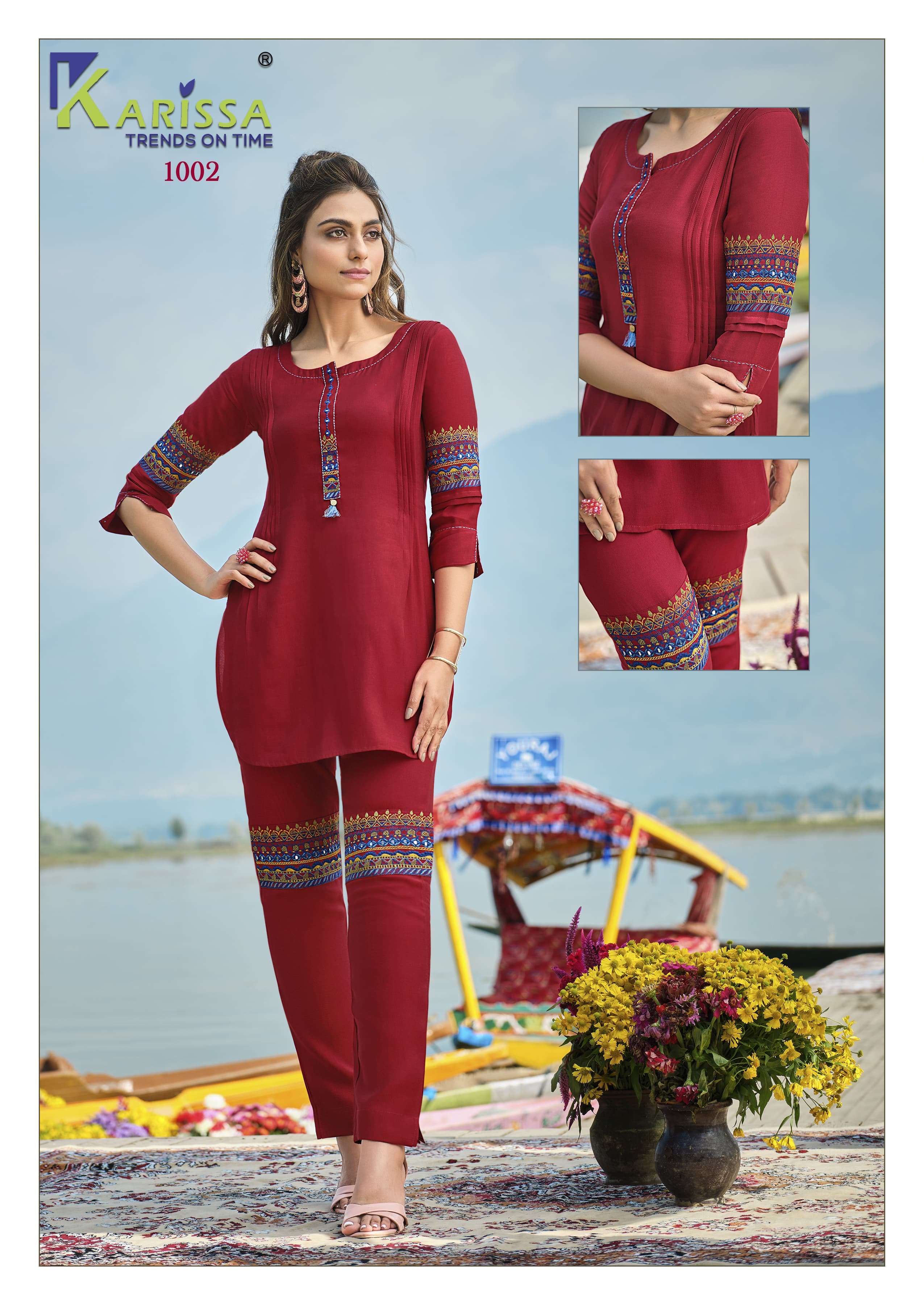 KARISSA ISABELLA Co - Ord set Kurti Wholesale catalog
