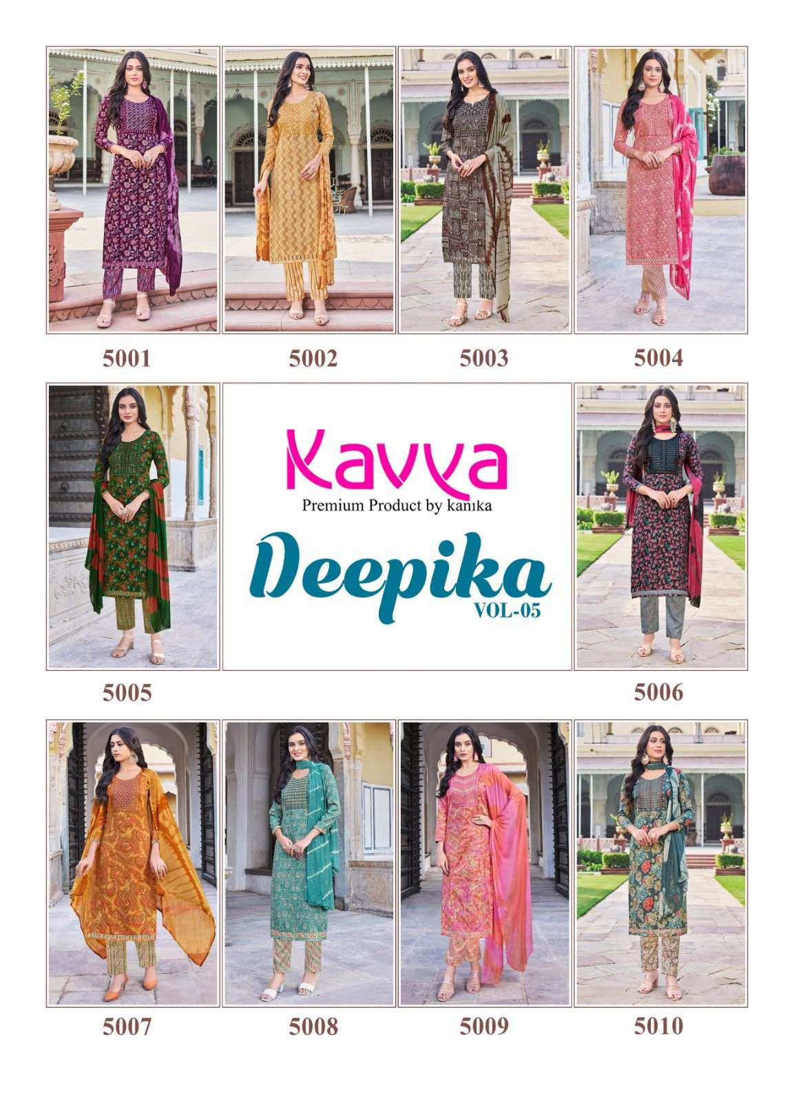 KAVYA DEEPIKA  vol 5 Kurti Wholesale catalog
