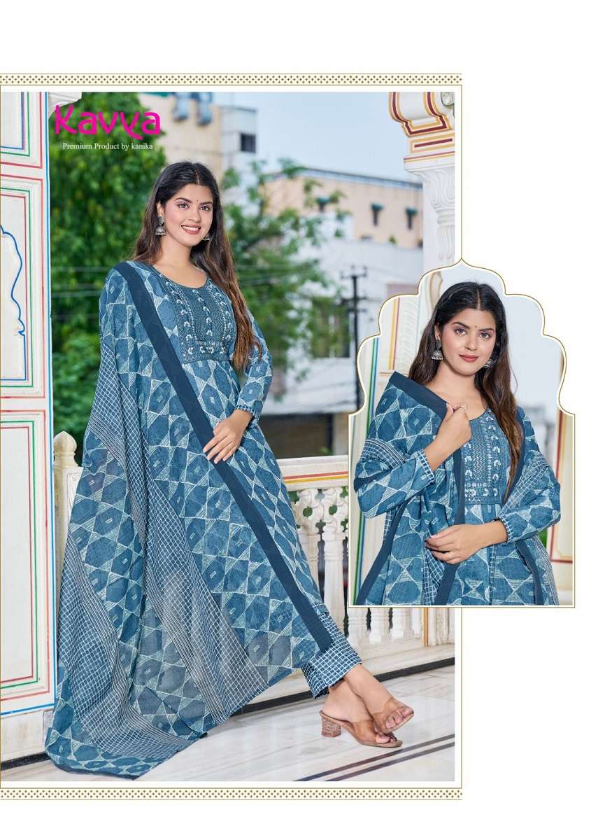 Kavya Pashmina Vol-2 – Kurti Pant With Dupatta - Wholesale Catalog