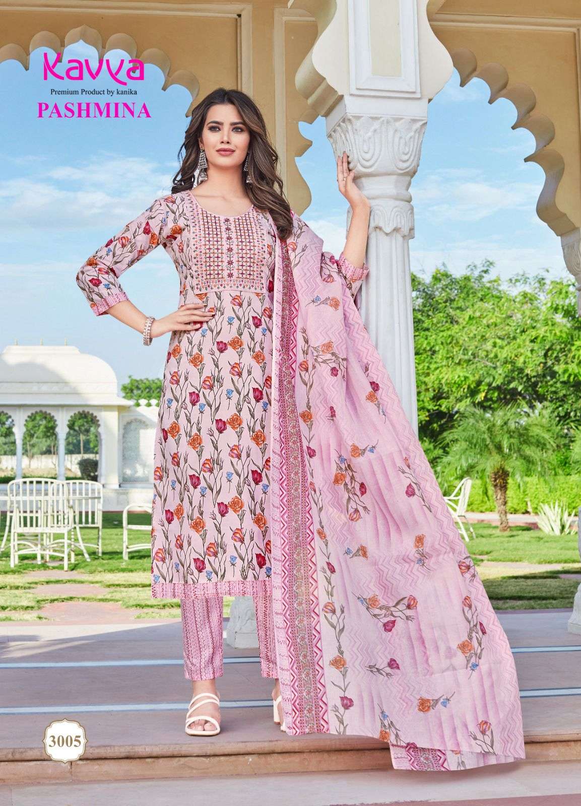 KAVYA  PASHMINA Vol -3 Kurti Wholesale catalog