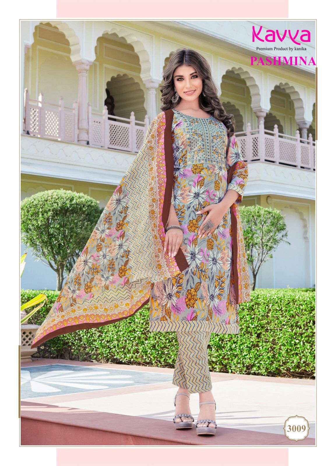 KAVYA  PASHMINA Vol -3 Kurti Wholesale catalog