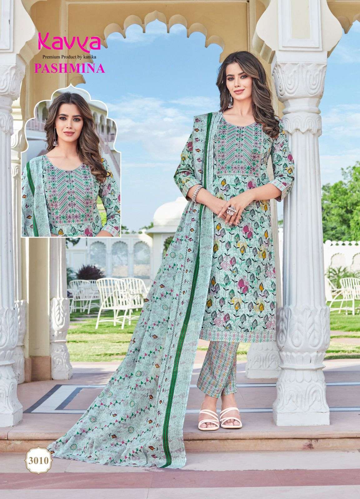 KAVYA  PASHMINA Vol -3 Kurti Wholesale catalog