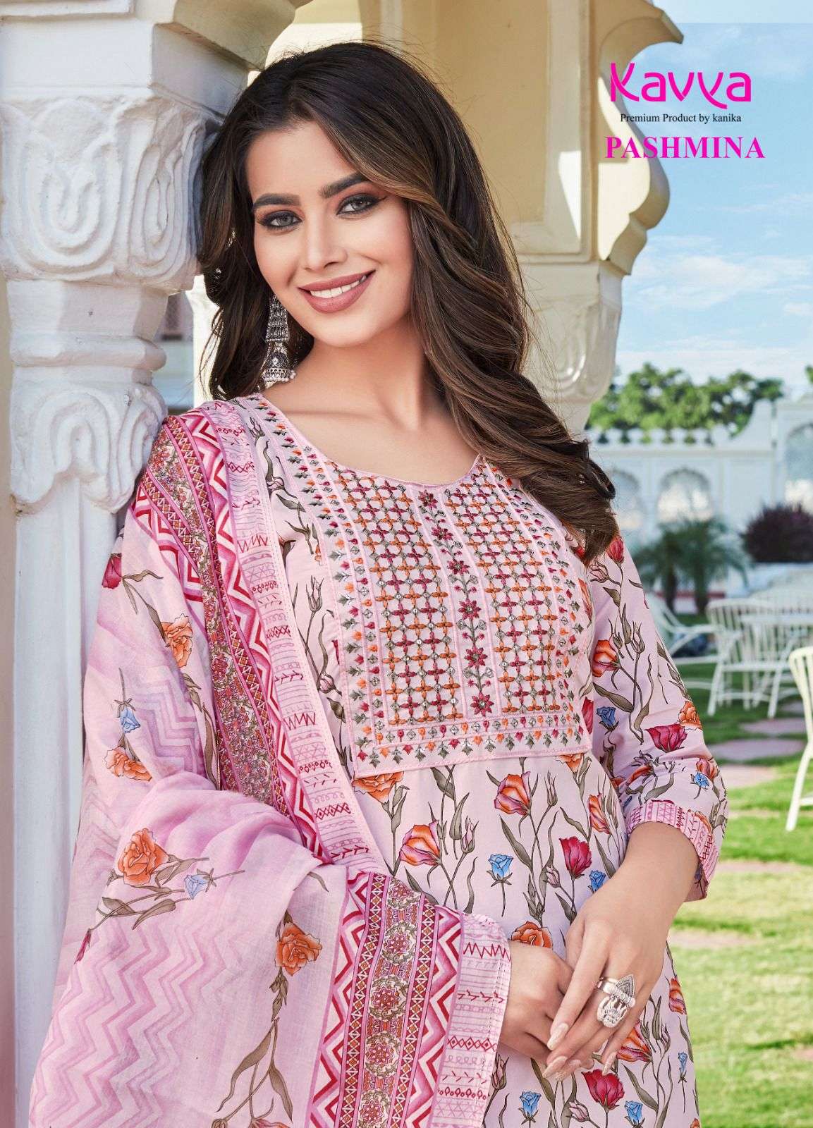 KAVYA  PASHMINA Vol -3 Kurti Wholesale catalog