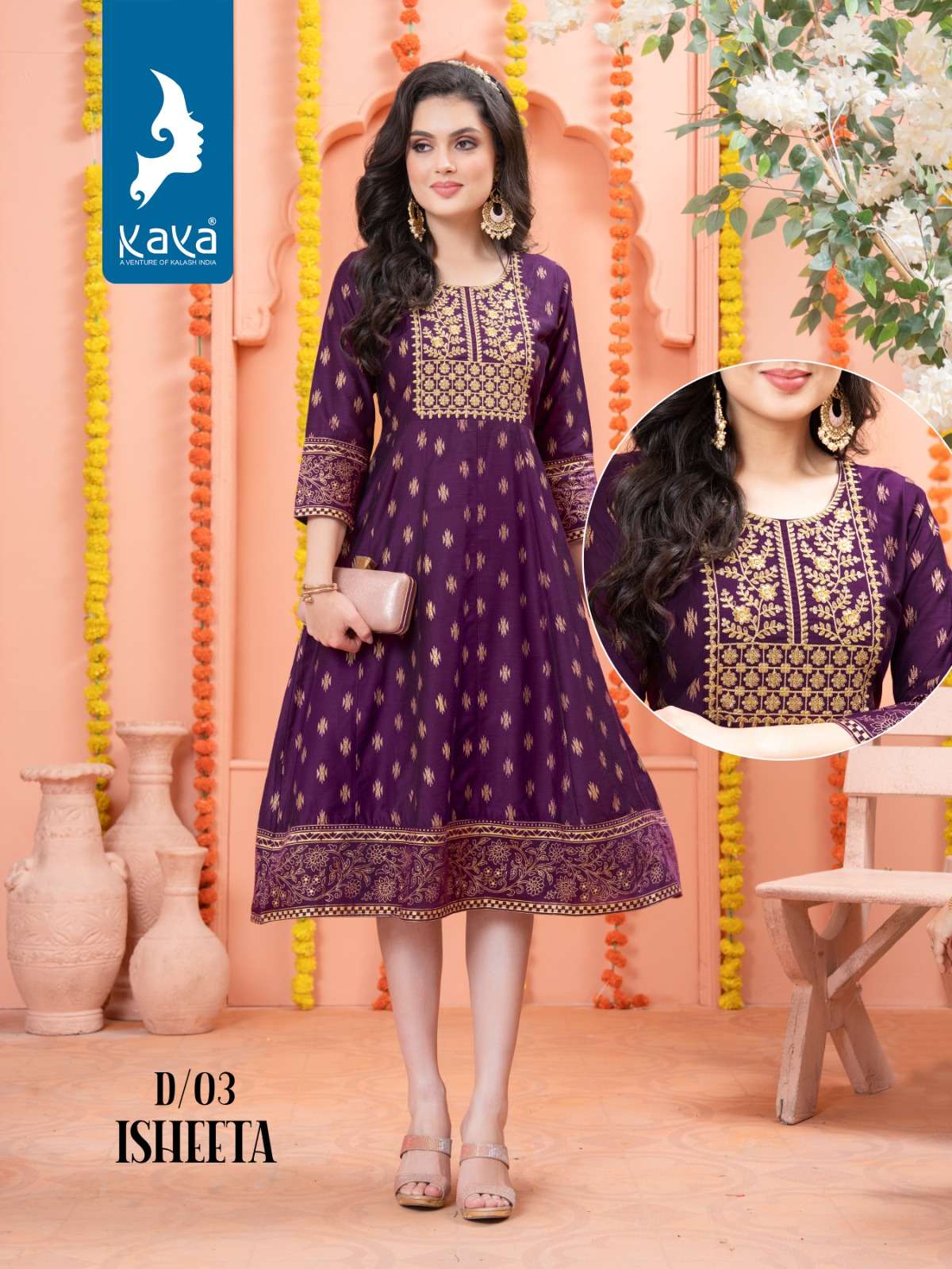 KAYA ISHEETA Kurti Wholesale catalog