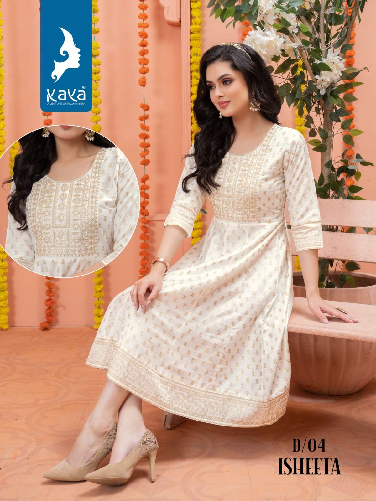 KAYA ISHEETA Kurti Wholesale catalog