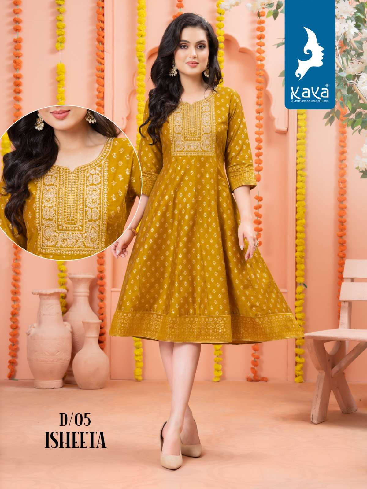 KAYA ISHEETA Kurti Wholesale catalog