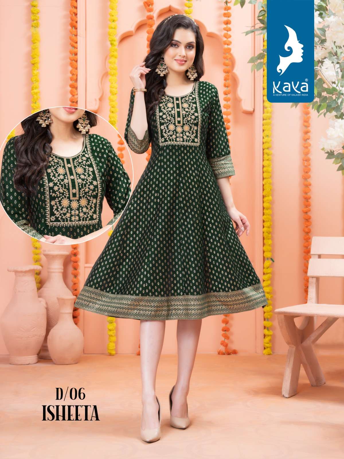 KAYA ISHEETA Kurti Wholesale catalog