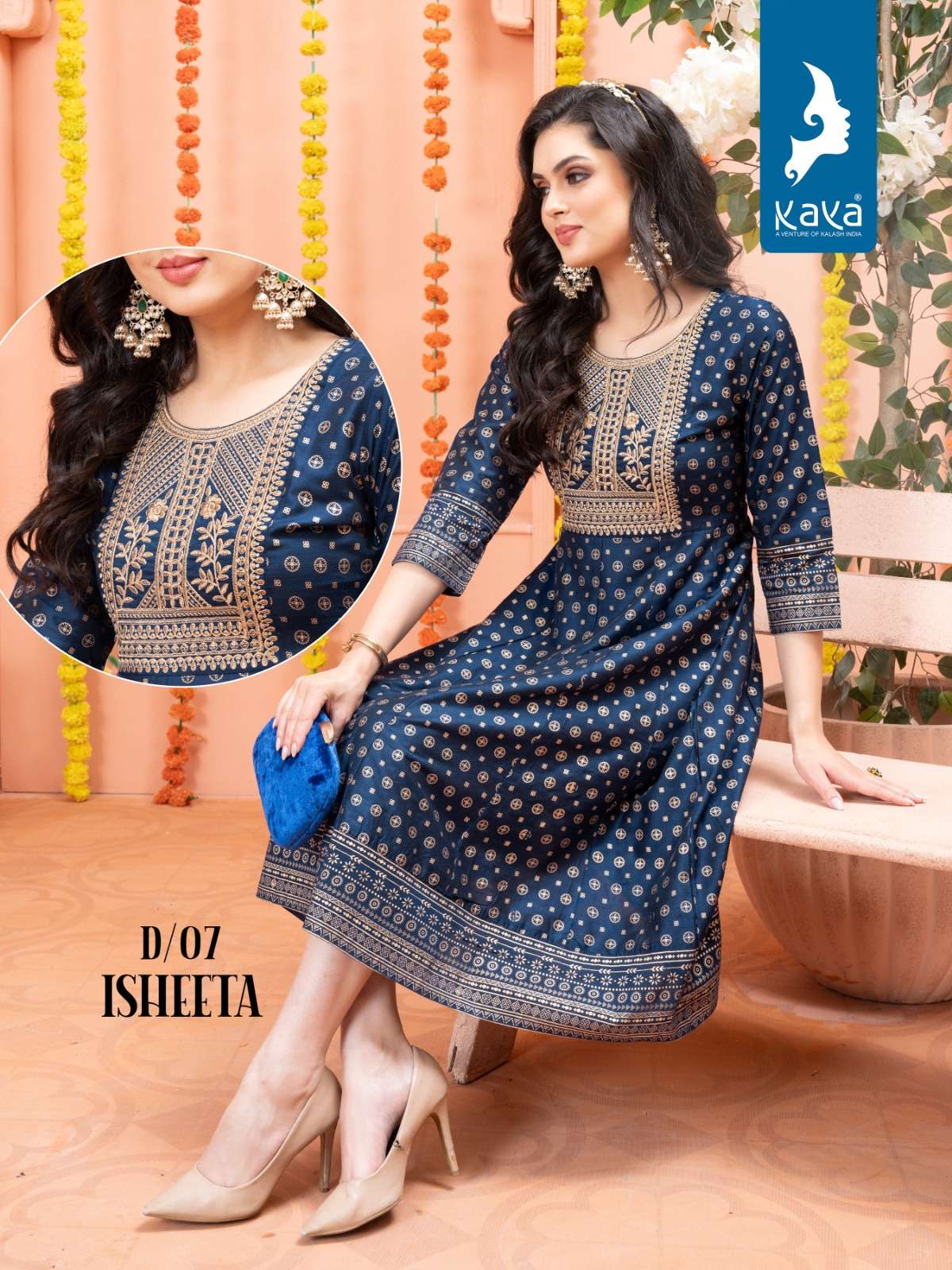 KAYA ISHEETA Kurti Wholesale catalog