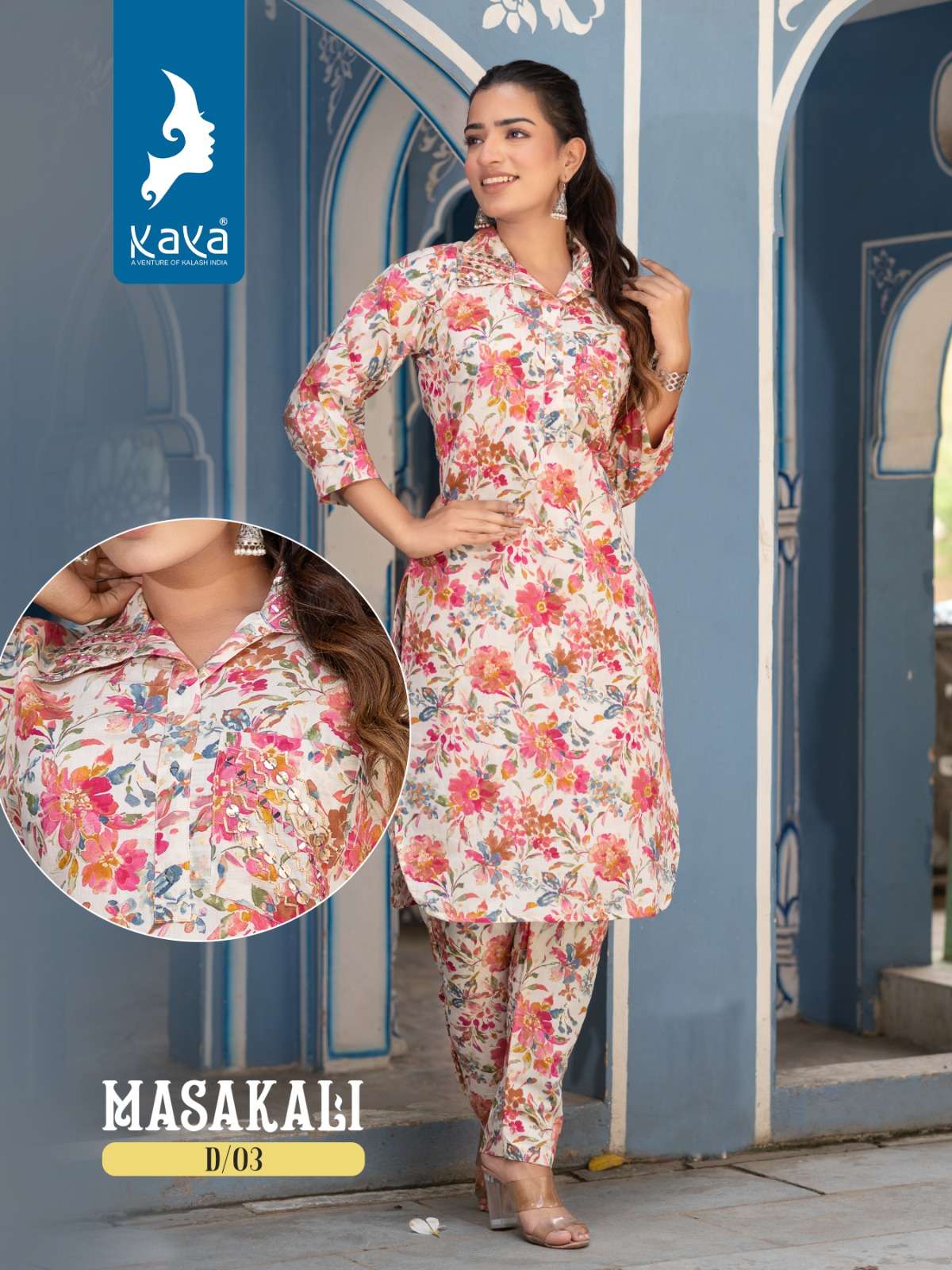 KAYA MASAKALI CO-ORD SET Kurti Wholesale catalog