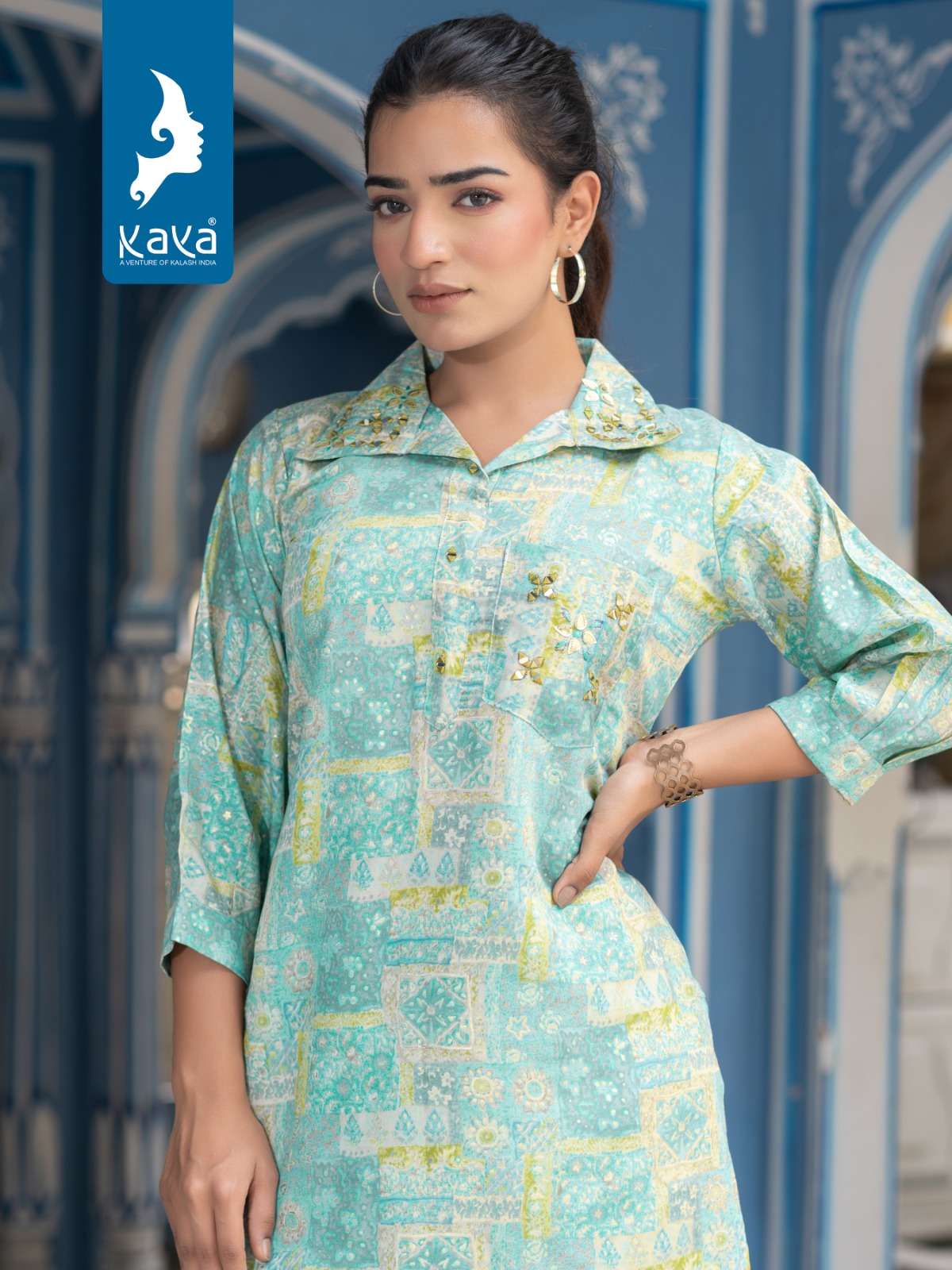 KAYA MASAKALI CO-ORD SET Kurti Wholesale catalog