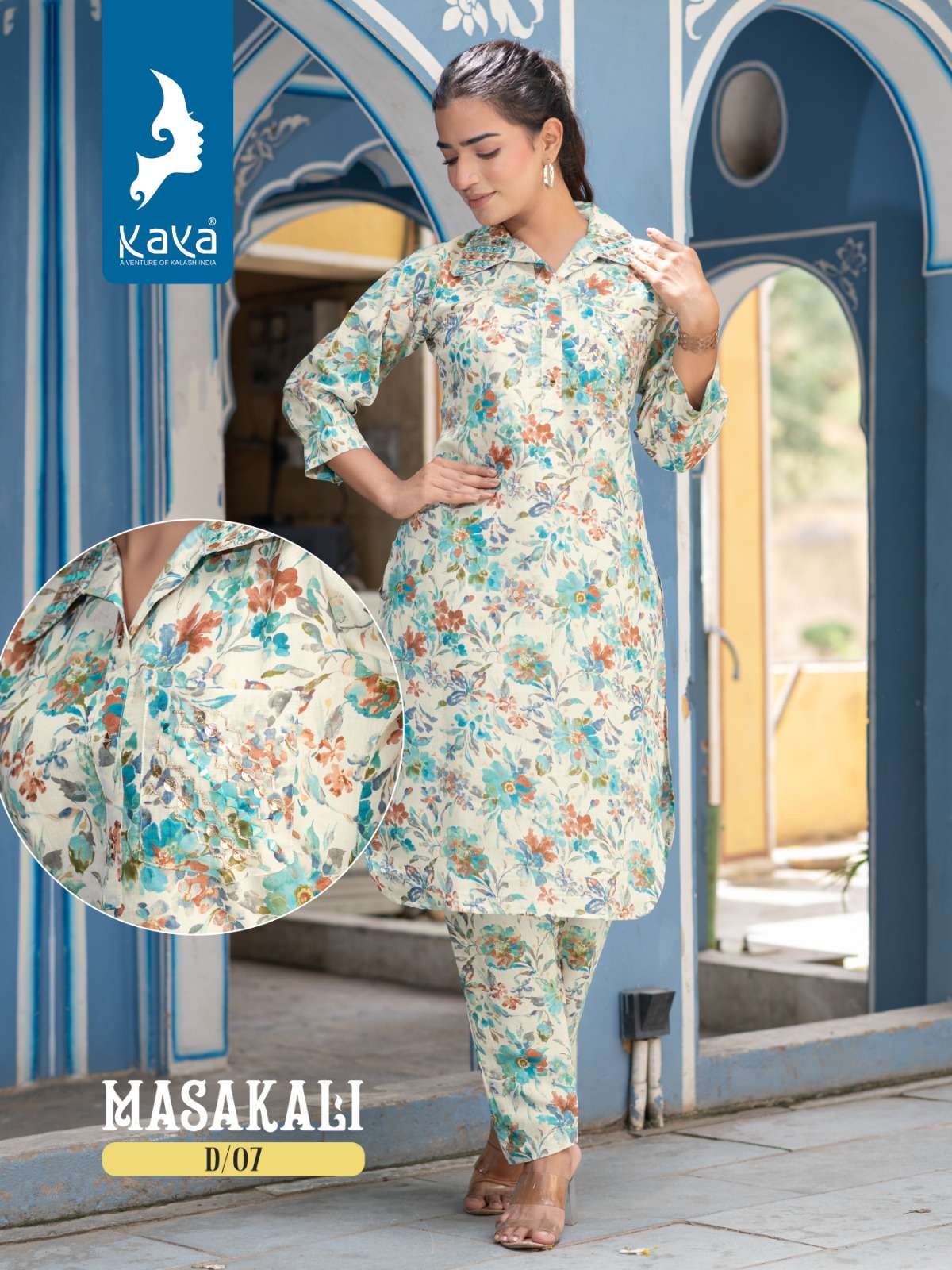 KAYA MASAKALI CO-ORD SET Kurti Wholesale catalog