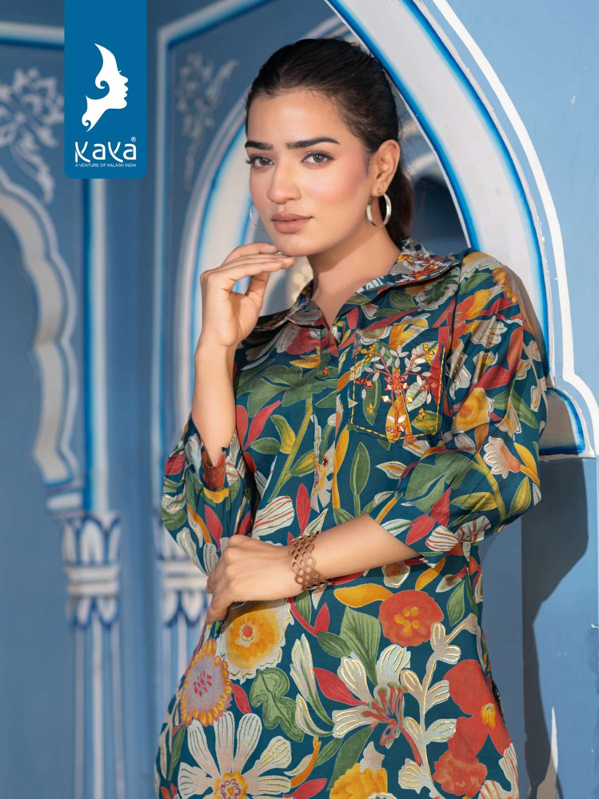 KAYA MASAKALI CO-ORD SET Kurti Wholesale catalog