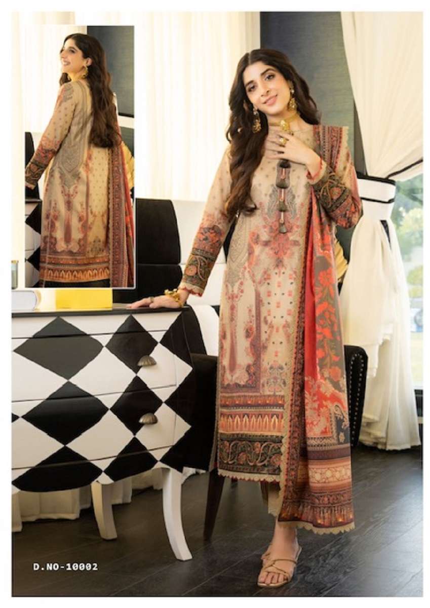 Keval Zara Ali Firduous Vol-10 -Dress Material -Wholesale Catalog