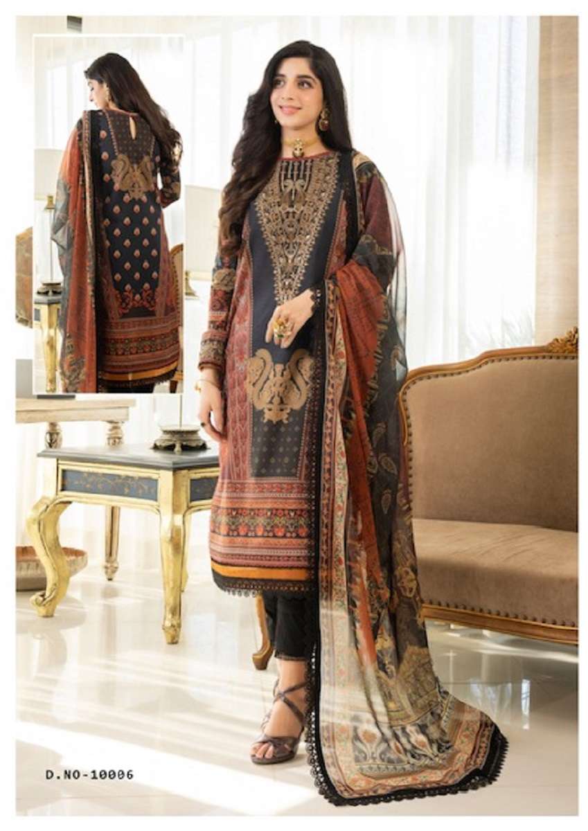 Keval Zara Ali Firduous Vol-10 -Dress Material -Wholesale Catalog