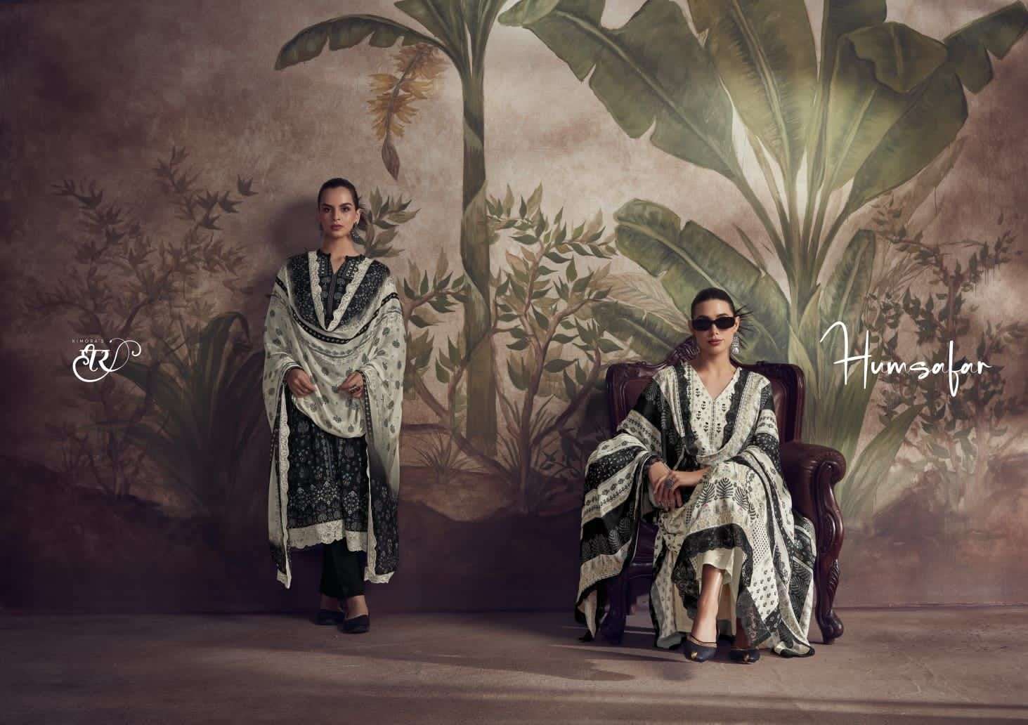 Kimora Heer Humsafar Maslin Digital Salwar Kameez Wholesale catalog