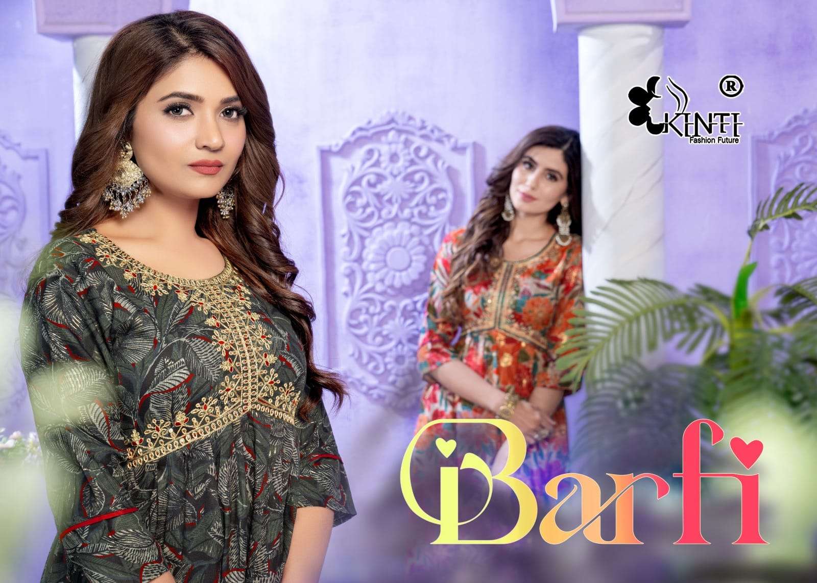 KINTI Barfi Kurti Wholesale catalog