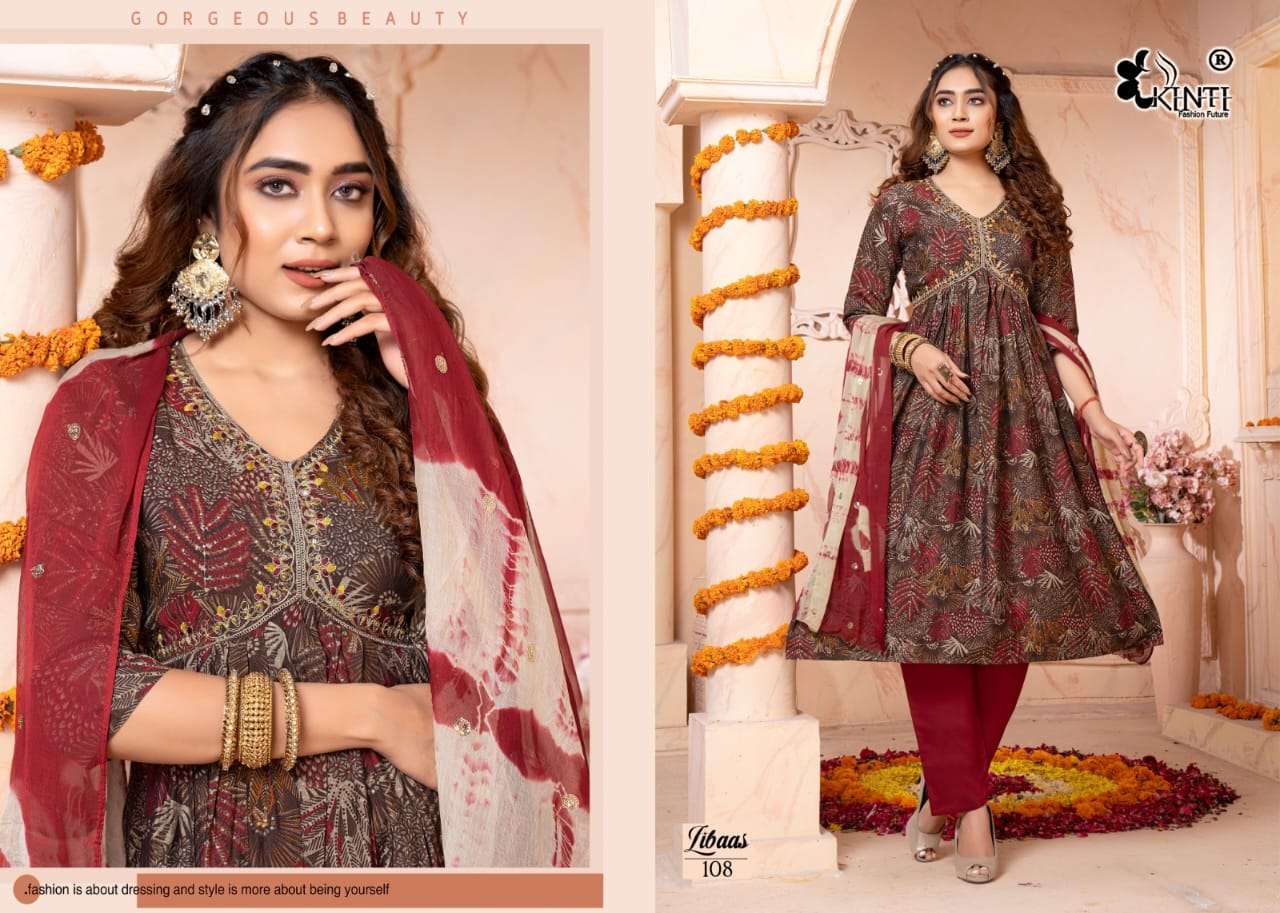 Kinti Libaas Designer Kurti Bottom With Dupatta Wholesale catalog